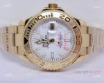 Rolex All Gold White Face Yacht-master watch 40mm